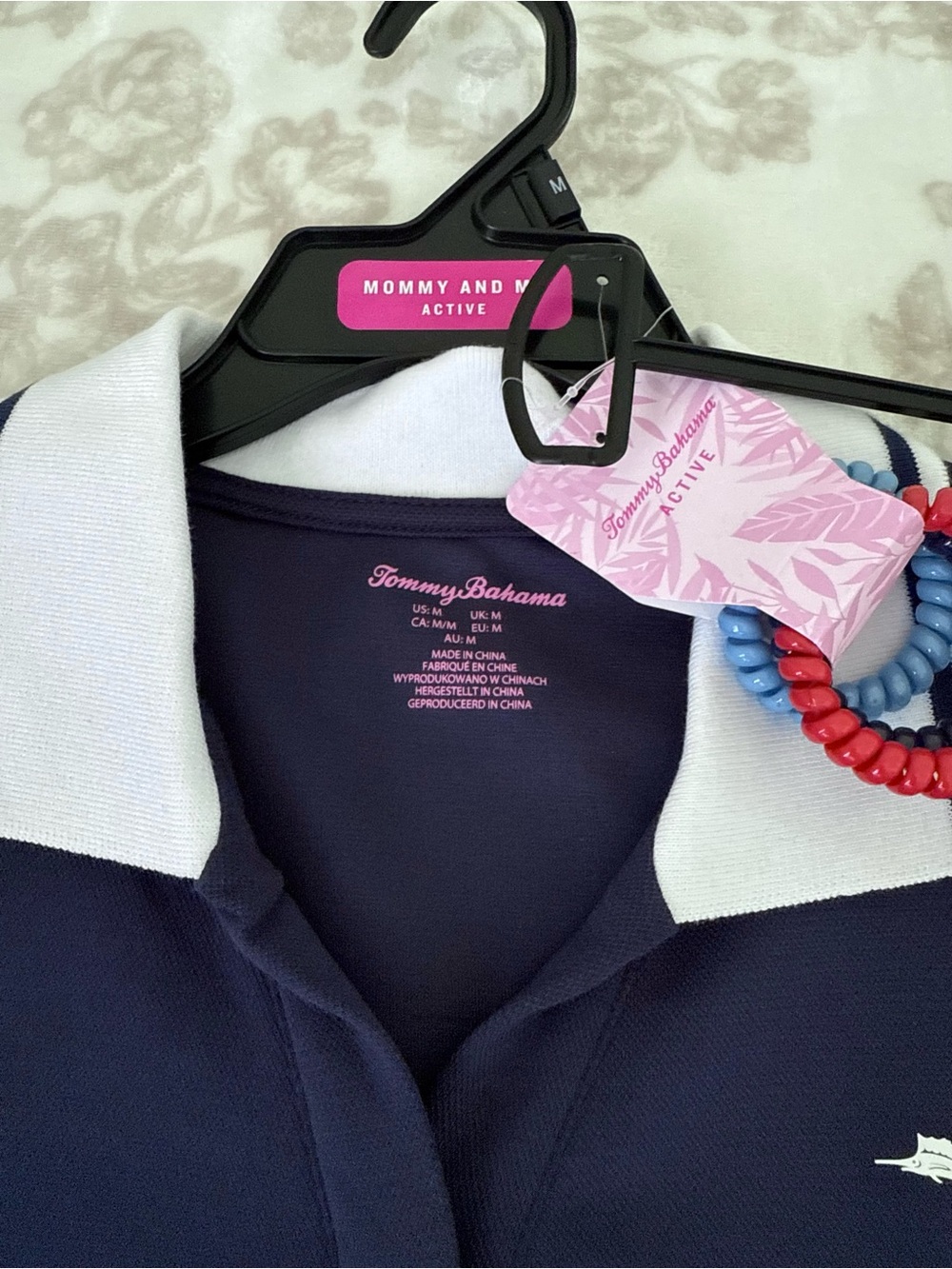 NEW Tommy Bahama Polo Tennis Golf Dress and Shorts Navy White - Picture 4 of 7